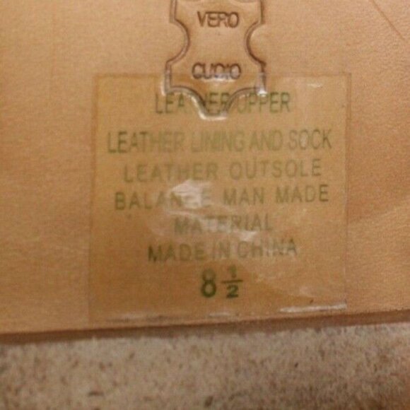 Kimel Design Studio Womens 8.5M Beige Leather Small Dot Pattern Bow Ballet Flats - Picture 10 of 10